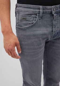 Pierre Mavi Pro Puslu Gri Jean Pantolon  фото 6