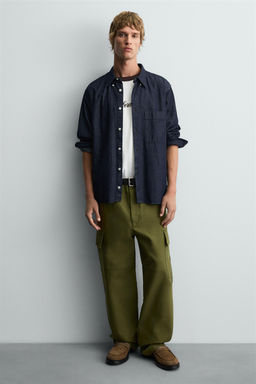 LEATHER BUCKLE LOAFERS - Zara фото 6