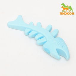 Игрушка плавающая Рыбка Пижон Premium, вспененный TPR, 10,5 см, голубая