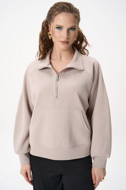 Свитшот Деми (бежевый) - Эльза фото 16