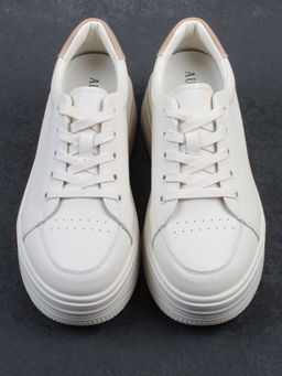 03-YC457-1 BEIGE Кроссовки женские (натуральная кожа)