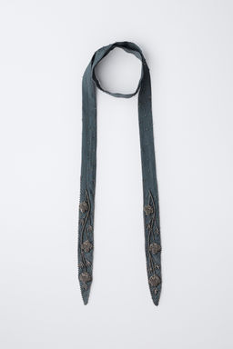 EMBROIDERED SCARF NECKLACE - Zara фото 4
