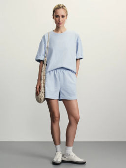 Трикотажные шорты с эластичным поясом / Zarina