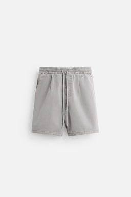 WASHED RELAXED FIT BERMUDA SHORTS - Zara фото 25