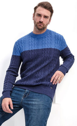 Джемпер мужской Р321-15613 синий - Primm фото 7