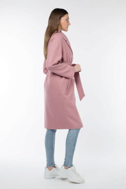 Пальто женское демисезонное (пояс) - El podio фото 5