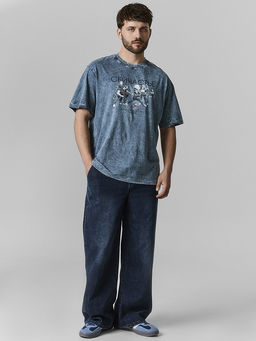 Футболка мужская серая прямого кроя - Mark formelle фото 2