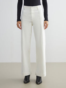Wideleg Kad?n Jean Pantolon