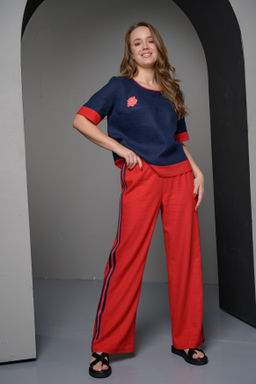 100% ЛЁН базовая блуза свободного силуета - Новый лен фото 3