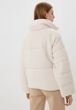 Стеганая куртка из искусственной овчины - Incity фото 12