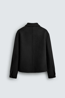 WOOL ZIP-UP JACKET ORIGINS - Zara фото 8