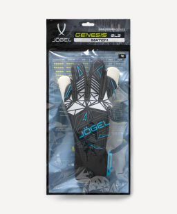 Перчатки вратарские JOGEL Genesis SL3 Negative hybrid, черный фото 8