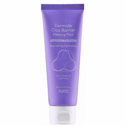 PURITO Dermide Cica Barrier Sleeping Pack, 80ml - Успокаивающая ночная маска с центеллой