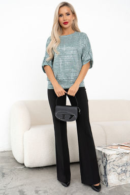 Джемпер (мятный) Б11-469/3 - Николь фото 2