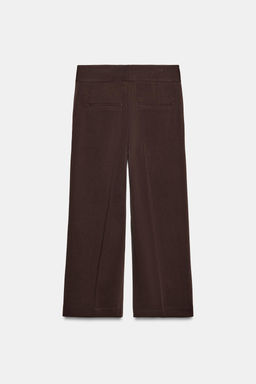 HIGH-WAIST STRAIGHT-LEG TROUSERS - Zara фото 7