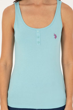 Женская мятная базовая футболка Неожиданная скидка в корзине - U.s. polo assn фото 13