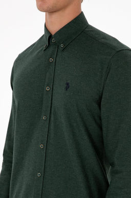 Erkek Koyu Ye_il Uzun Kollu Basic G_mlek Sepette S_rpriz _ndirim - U.s. polo assn фото 7