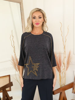 Джемпер М4-3869/2 - Wisell фото 7