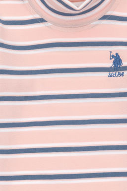 Толстовка пыльно-розового цвета для девочки Неожиданная скидка в корзине - U.s. polo assn фото 3