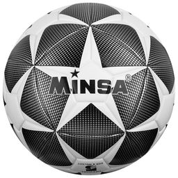 Мяч футбольный MINSA, TPU, машинная сшивка, 12 панелей, р. 5  фото 5
