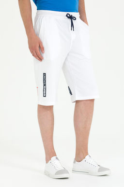Мужские белые вязаные шорты - U.s. polo assn фото 16