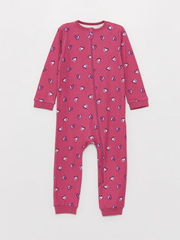 Bisiklet Yaka Uzun Kollu K?z Bebek Fermuarl? Tulum 2li - Waikiki фото 2