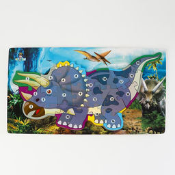 Деревянный пазл по номерам Динозавры МИКС - Лесная мастерская фото 5