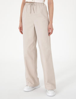 Bej Loose Fit Kanvas Pantolon - Pierre cardin фото 2