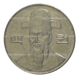 100 вон 2002 года Южная Корея