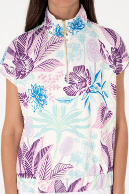 Kad_n Lila Sweatshirt Sepette S_rpriz _ndirim - U.s. polo assn фото 6