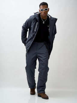 Горнолыжный костюм мужской зимний темно-серого цвета 383TC - Mtforce фото 23