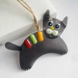 Сувенир Бегущий кот - Стрекоза фото 6