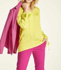 Блузка, желтая