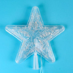 Гирлянда звезда на вершину елки 24 см 30 LED/ GT613 /уп 100/ мягкая упаковка - Галеонтрейд фото 2