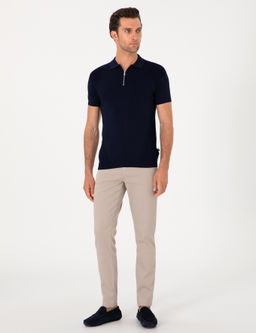 Ta_ Slim Fit Kanvas Pantolon