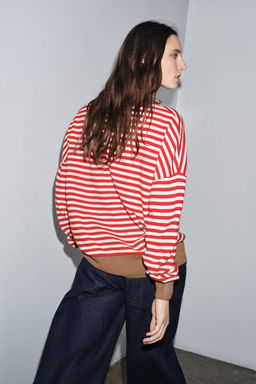 STRIPED 100% WOOL SWEATER - Zara фото 3