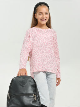 Лонгслив Леопард Детский Коричн - София фото 7