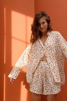 Костюм SET003/06/Молочный, коричневый