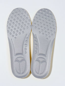 Цена за 2 шт. Стельки детские для обуви, универсальные, р-р RU до 35 (р-р Пр-ля до 36), 23.4 см, пара, серые - Onlitop фото 2