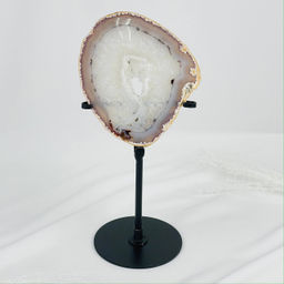 Срез Агата на подставке