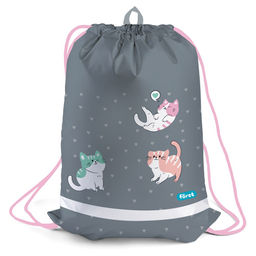 Сумка для обуви F?rst "Kittens" 46*36см (FT-MS-022402) светоотр. элементы
