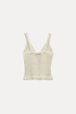 ROMANTIC KNIT TOP - Zara фото 9