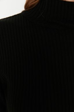 TRENDYOLMILLA Vizon Mini Triko Vucuda Oturan Elbise TWOAW23EL01389 фото 17