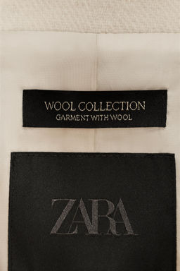 ZW COLLECTION SHORT WOOL COAT - Zara фото 9