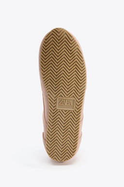 CONTRAST LEATHER TRAINERS - Zara фото 19