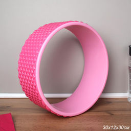 Колесо для йоги и пилатеса массажное 30Х10 / MYW-30PP / розовый / уп10 - Галеонтрейд фото 7