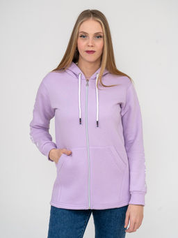 Толстовка женская Гамма на молнии лаванда