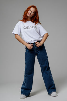 8506/1 Футболка женская оверсайз - Натали фото 74