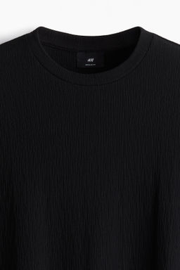 Camiseta texturizada Regular Fit - H&m фото 3