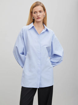 ЕМКА / Рубашка однотонная - Emka фото 3